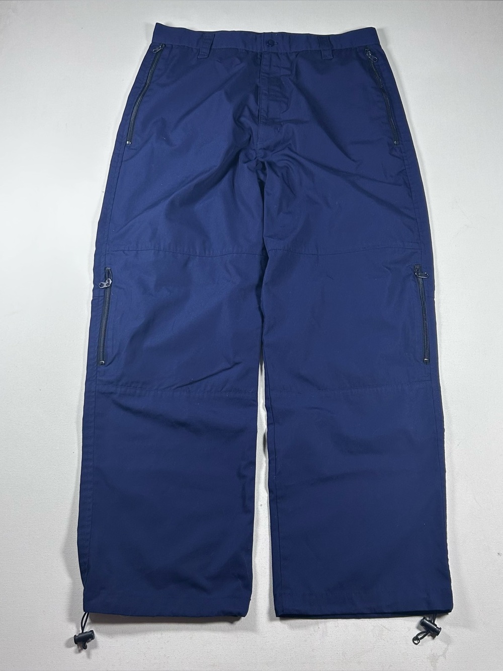 Vintage Stussy Baggy Cargo Pants Double Knee Tactical Pockets Men 34 Made In USA